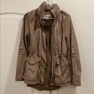 BCBGeneration Tan Raincoat Size Medium